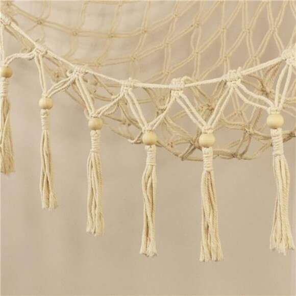 Stuffed Animal Toy Storage Hammock with LED Light-Macrame Jumbo Doll Room X-Larg - Picture 5 of 7